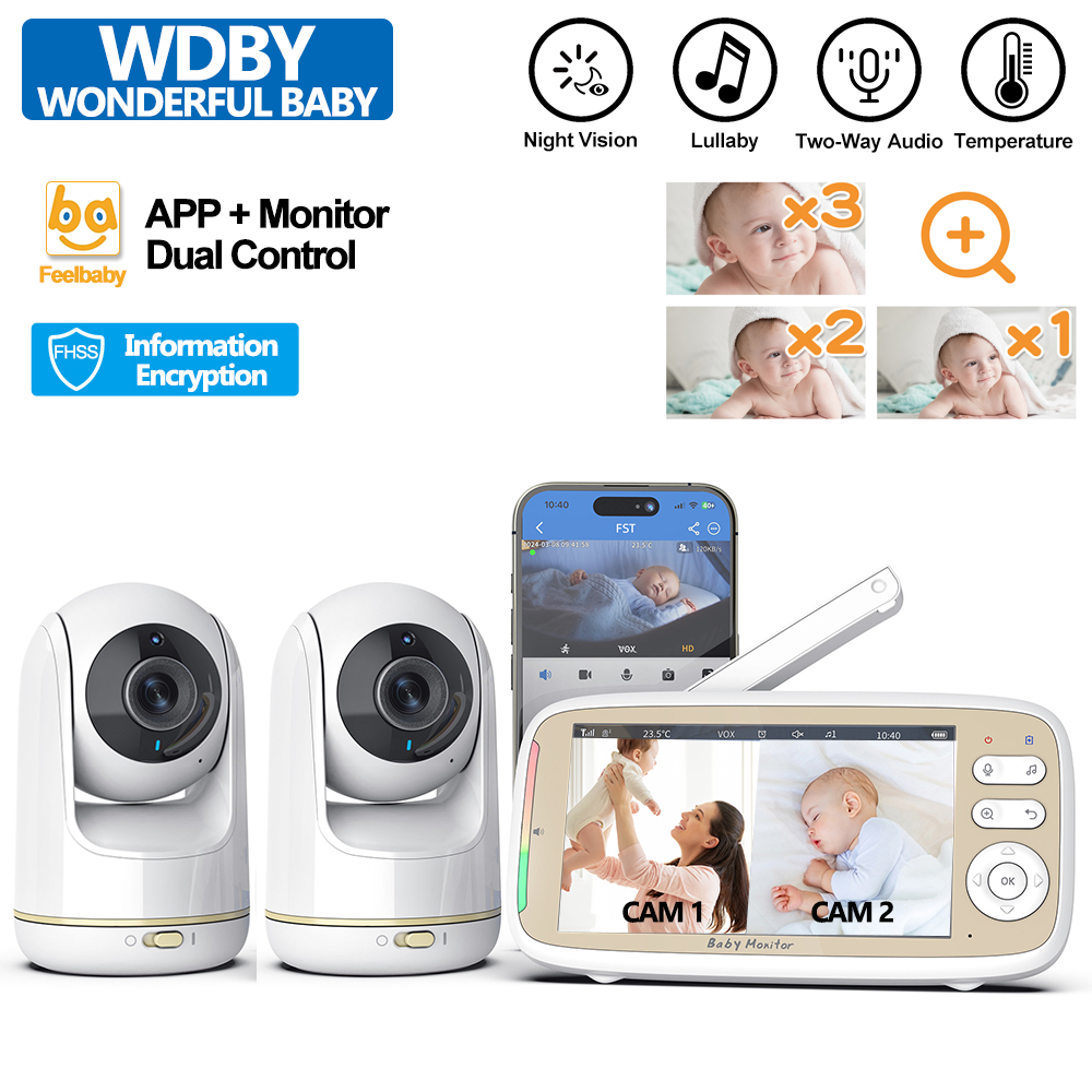 Home Cinema Wireless - VB803 PRO Baby Monitor, с 2шт