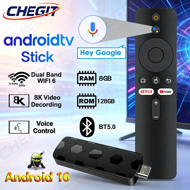Home Cinema Tv - ТВ-приставка Android 16 8K Ultra HD