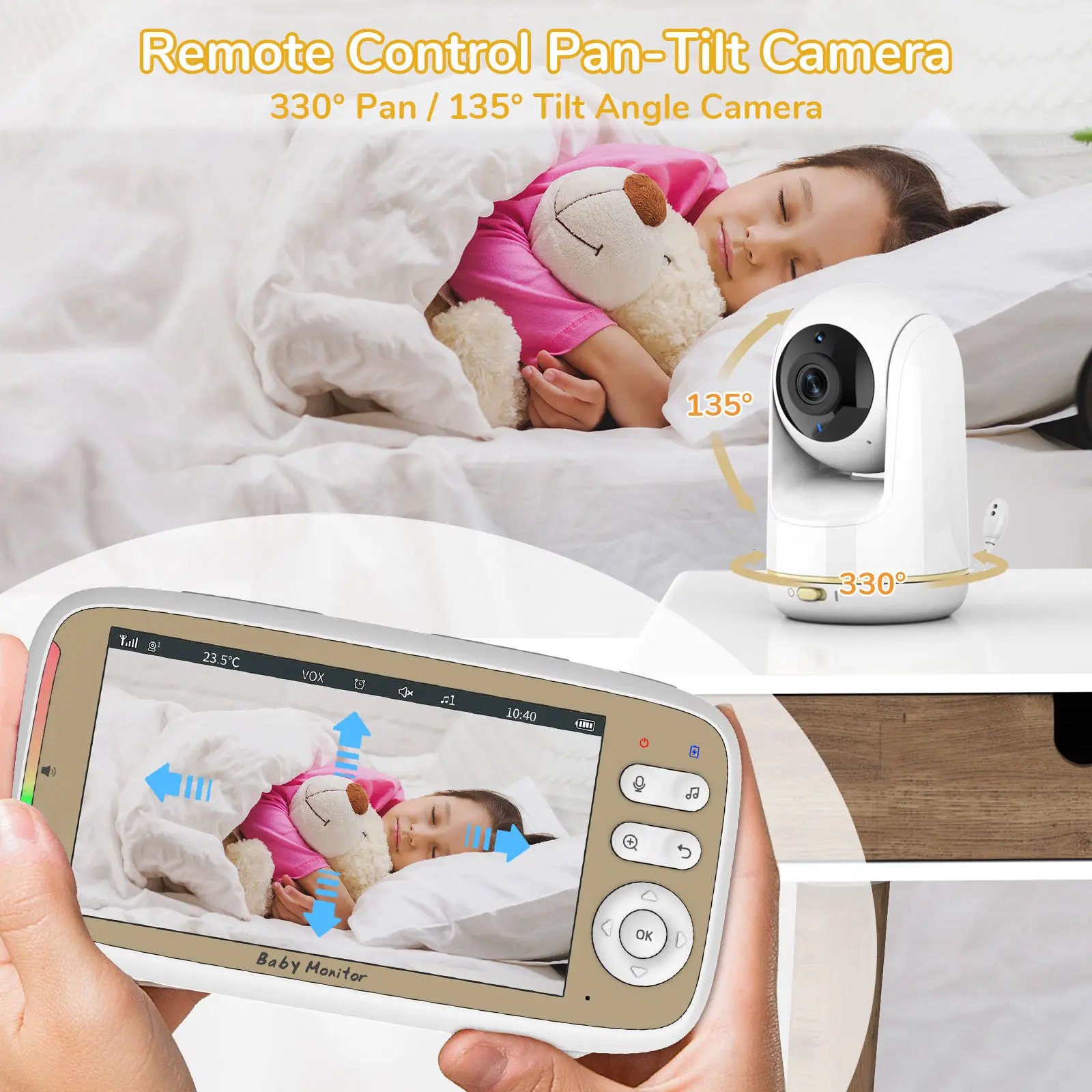 VB803 PRO Baby Monitor, с 2шт  – обзор и цена Home Cinema Wireless
