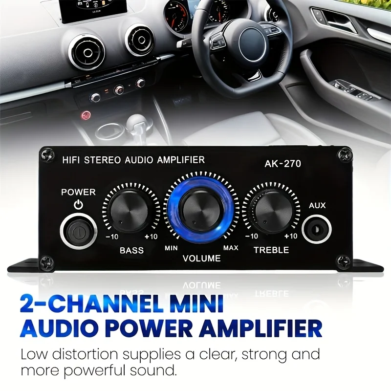 Усилитель HIFI AK-270, 2.0-кан – обзор и цена Audio Home Cinema