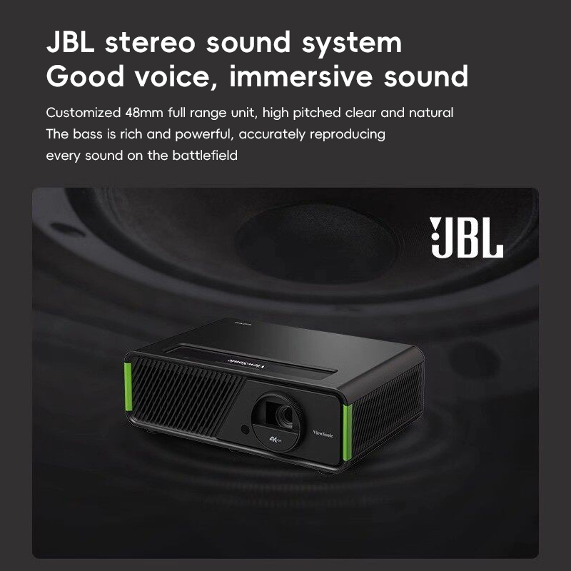 Проектор ViewSonic TK9 4K UHD  – обзор и цена Home Cinema Jbl
