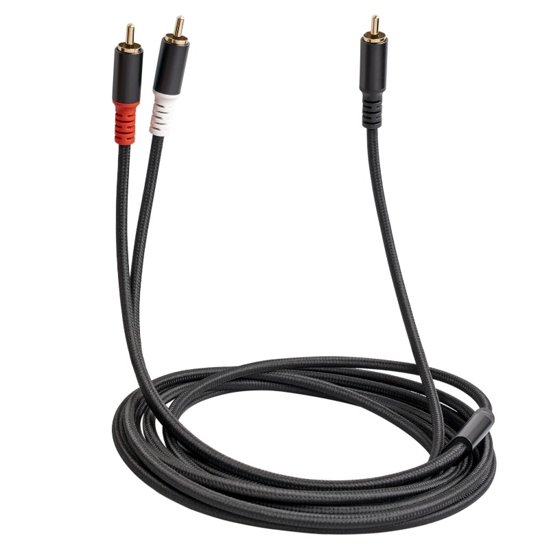 1/2/3M 1 штекер RCA на 2 штеке – обзор и цена Audio Home Cinema